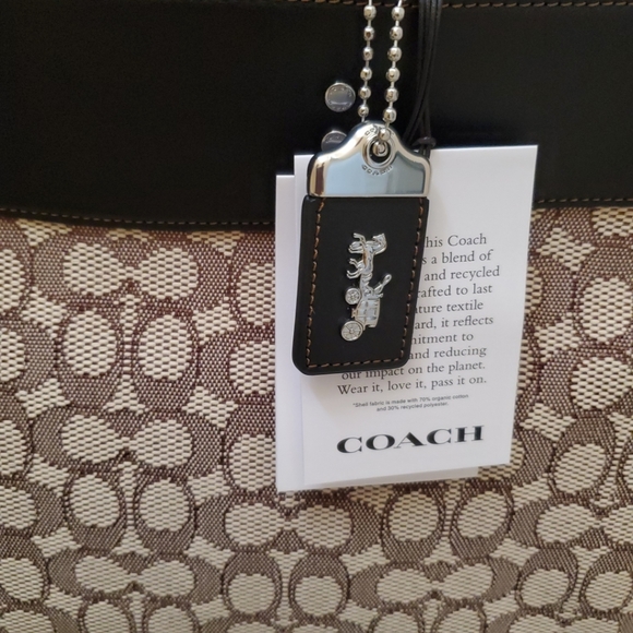 Coach  Rogue Breif In Signature Textile Jacquard - Picture 8 of 16